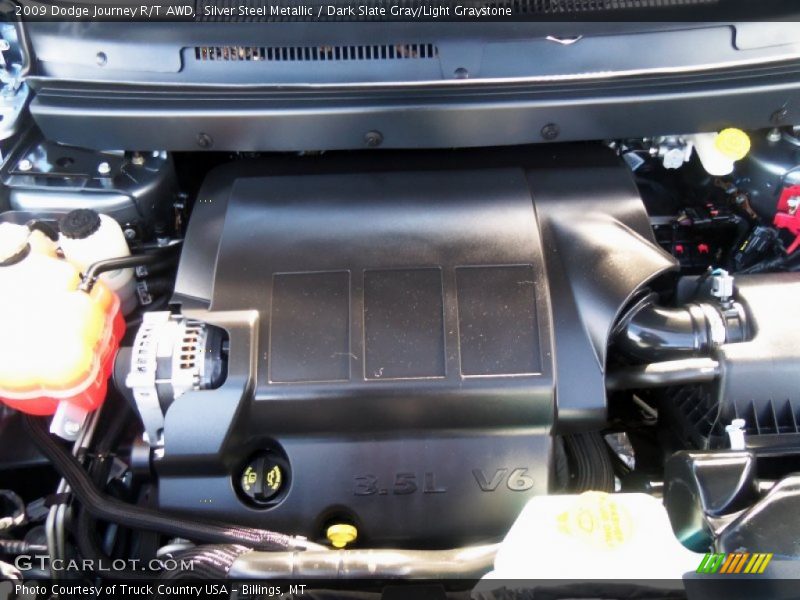Silver Steel Metallic / Dark Slate Gray/Light Graystone 2009 Dodge Journey R/T AWD