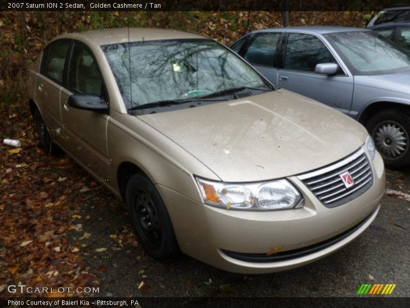 Golden Cashmere / Tan 2007 Saturn ION 2 Sedan