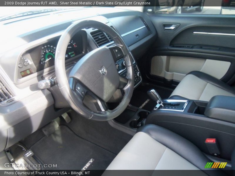 Silver Steel Metallic / Dark Slate Gray/Light Graystone 2009 Dodge Journey R/T AWD