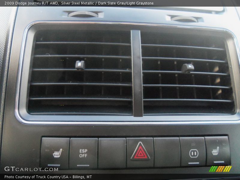 Silver Steel Metallic / Dark Slate Gray/Light Graystone 2009 Dodge Journey R/T AWD