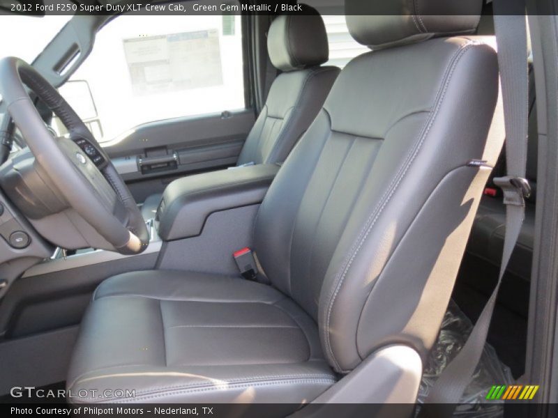 Front Seat of 2012 F250 Super Duty XLT Crew Cab