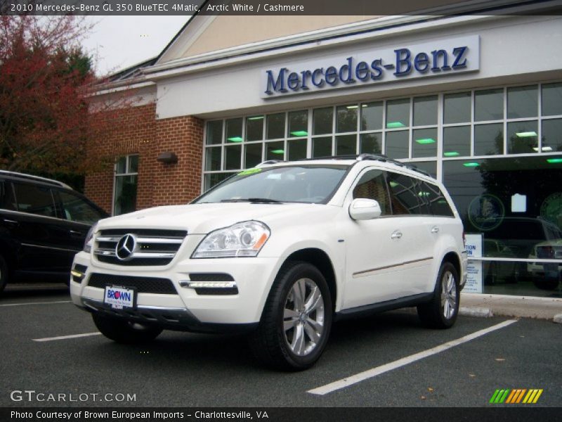 Arctic White / Cashmere 2010 Mercedes-Benz GL 350 BlueTEC 4Matic
