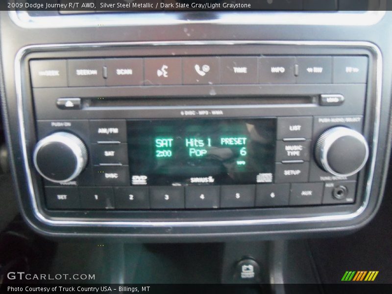 Audio System of 2009 Journey R/T AWD