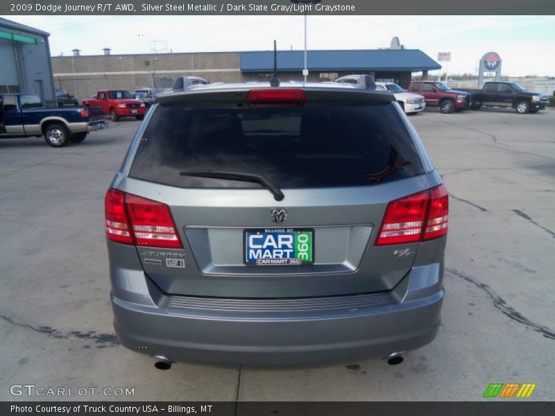 Silver Steel Metallic / Dark Slate Gray/Light Graystone 2009 Dodge Journey R/T AWD