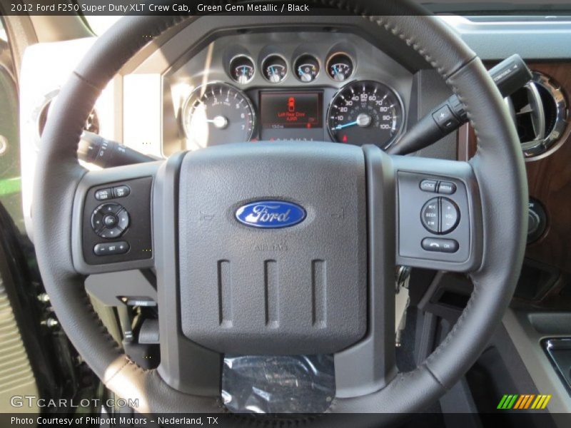 2012 F250 Super Duty XLT Crew Cab Steering Wheel