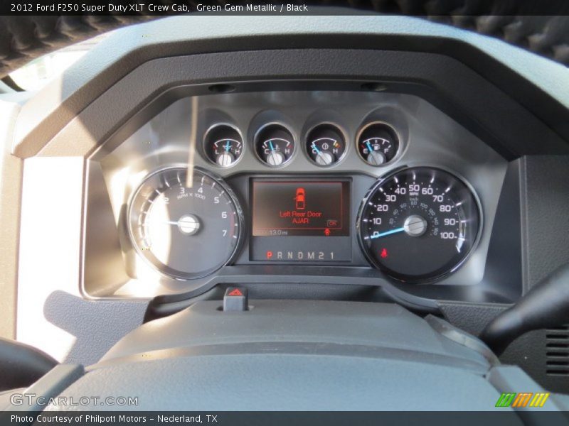  2012 F250 Super Duty XLT Crew Cab XLT Crew Cab Gauges