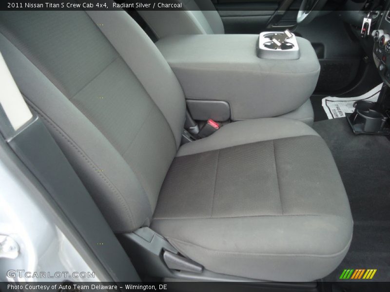 Radiant Silver / Charcoal 2011 Nissan Titan S Crew Cab 4x4
