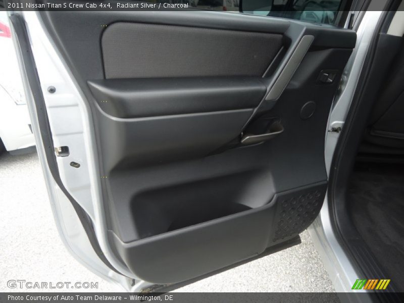 Radiant Silver / Charcoal 2011 Nissan Titan S Crew Cab 4x4