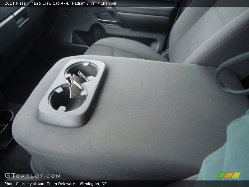 Radiant Silver / Charcoal 2011 Nissan Titan S Crew Cab 4x4