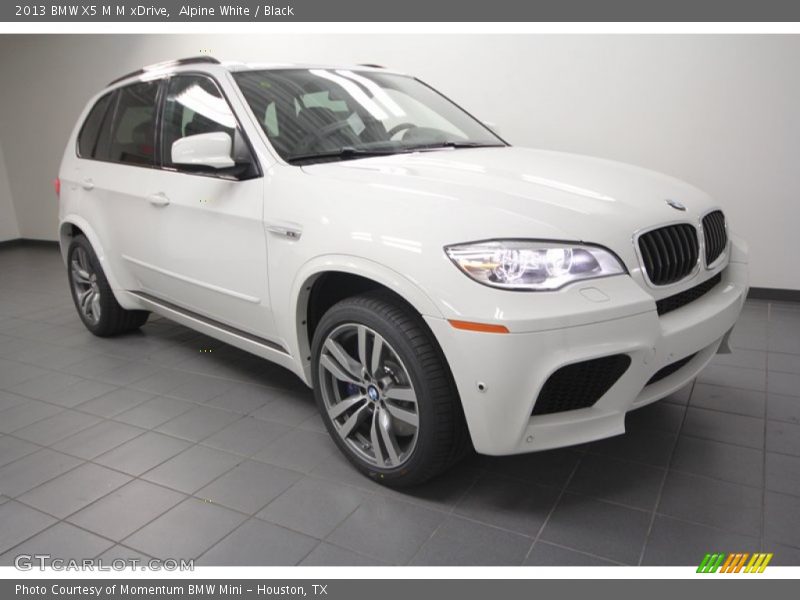 Alpine White / Black 2013 BMW X5 M M xDrive