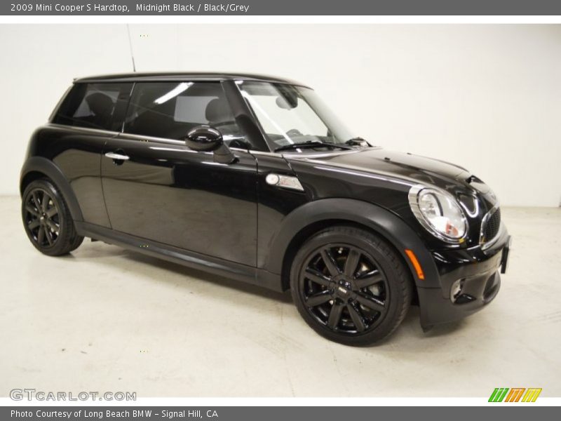 Midnight Black / Black/Grey 2009 Mini Cooper S Hardtop