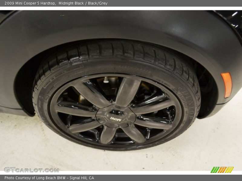 Midnight Black / Black/Grey 2009 Mini Cooper S Hardtop