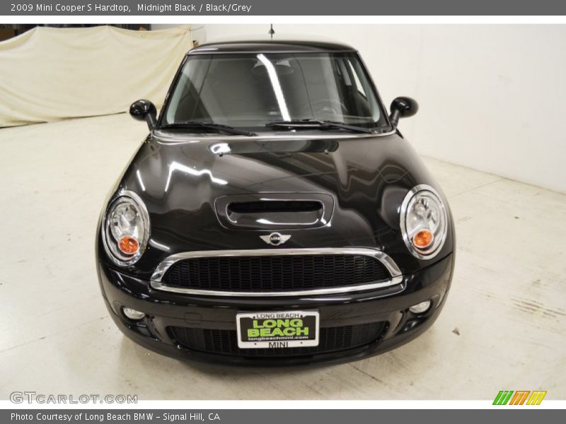 Midnight Black / Black/Grey 2009 Mini Cooper S Hardtop