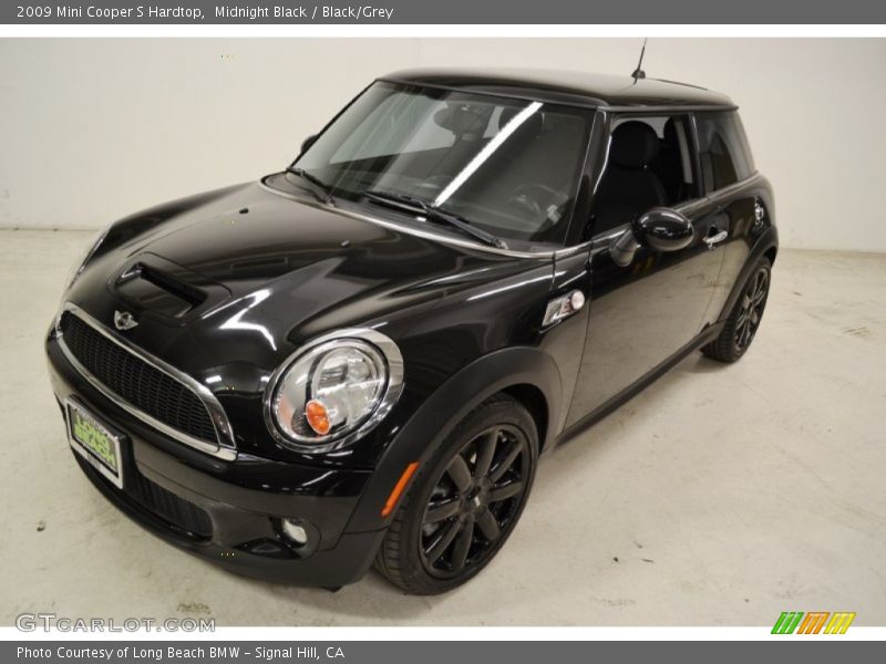 Midnight Black / Black/Grey 2009 Mini Cooper S Hardtop