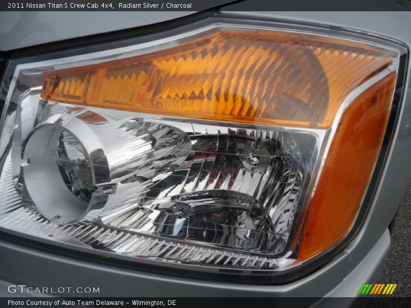 Radiant Silver / Charcoal 2011 Nissan Titan S Crew Cab 4x4