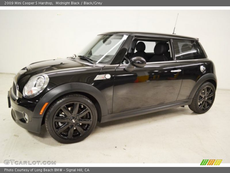 Midnight Black / Black/Grey 2009 Mini Cooper S Hardtop