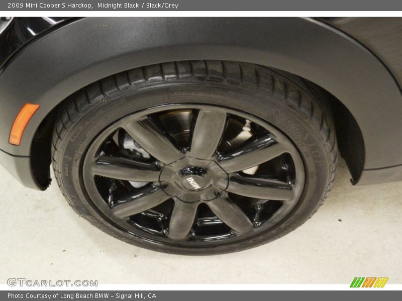 Midnight Black / Black/Grey 2009 Mini Cooper S Hardtop