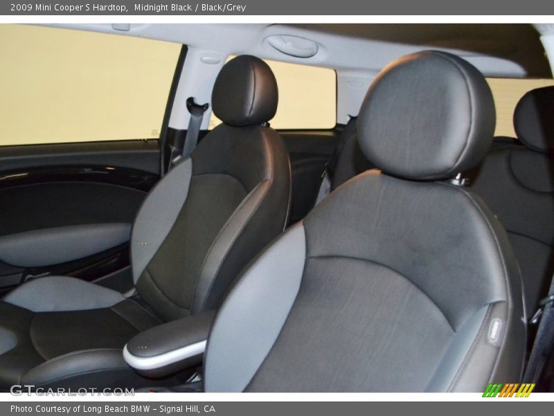 Midnight Black / Black/Grey 2009 Mini Cooper S Hardtop