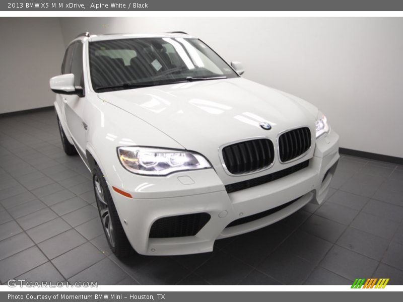 Alpine White / Black 2013 BMW X5 M M xDrive