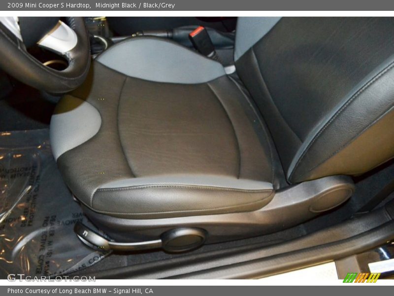 Midnight Black / Black/Grey 2009 Mini Cooper S Hardtop