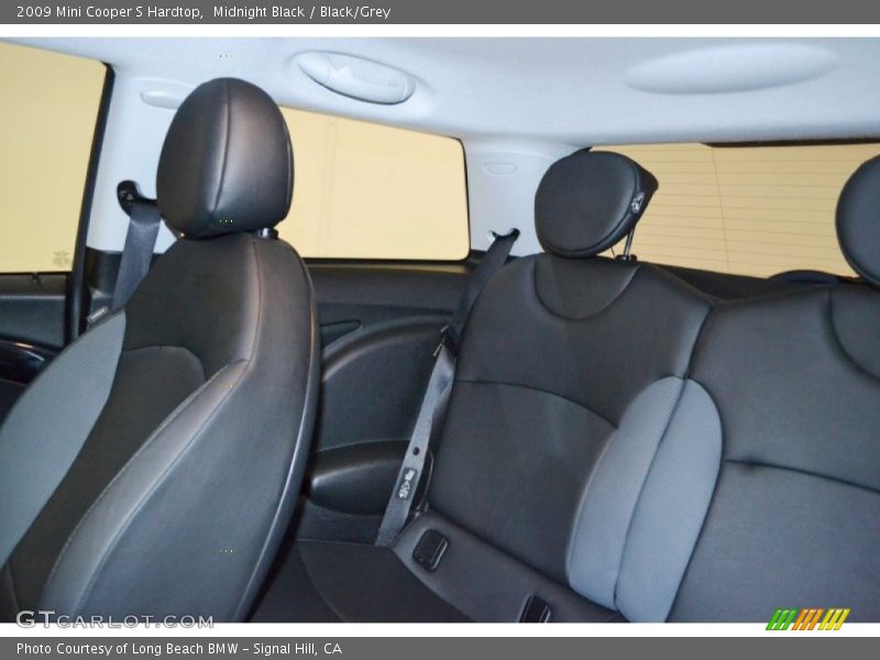 Midnight Black / Black/Grey 2009 Mini Cooper S Hardtop