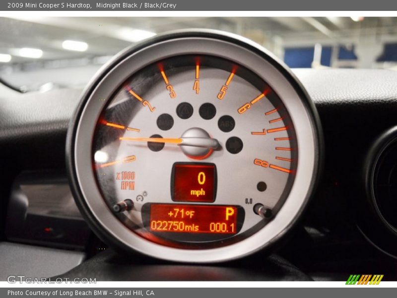 Midnight Black / Black/Grey 2009 Mini Cooper S Hardtop