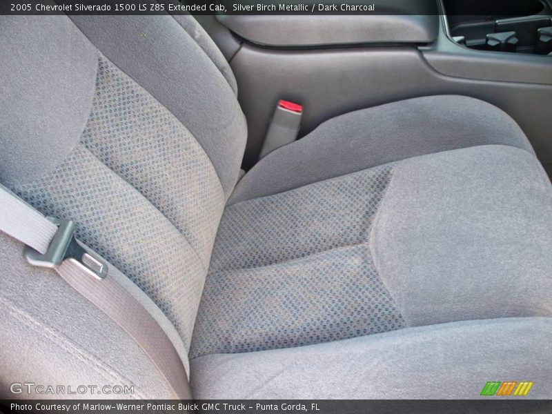 Silver Birch Metallic / Dark Charcoal 2005 Chevrolet Silverado 1500 LS Z85 Extended Cab