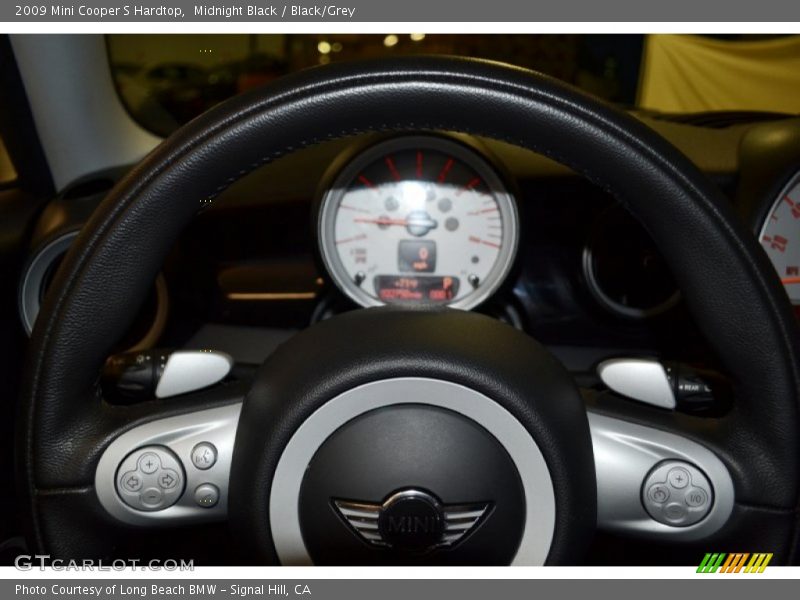 Midnight Black / Black/Grey 2009 Mini Cooper S Hardtop
