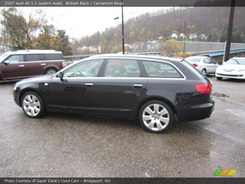 Brilliant Black / Cardamom Beige 2007 Audi A6 3.2 quattro Avant