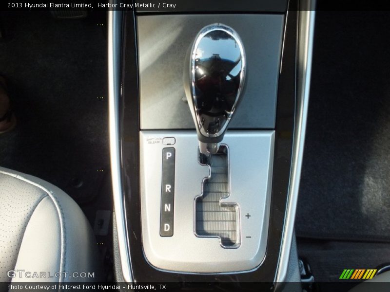 Harbor Gray Metallic / Gray 2013 Hyundai Elantra Limited