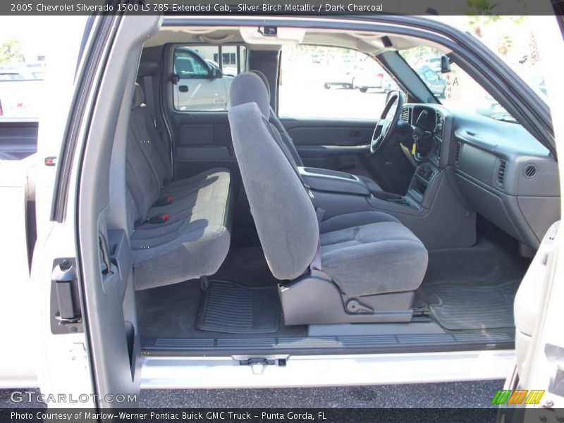 Silver Birch Metallic / Dark Charcoal 2005 Chevrolet Silverado 1500 LS Z85 Extended Cab