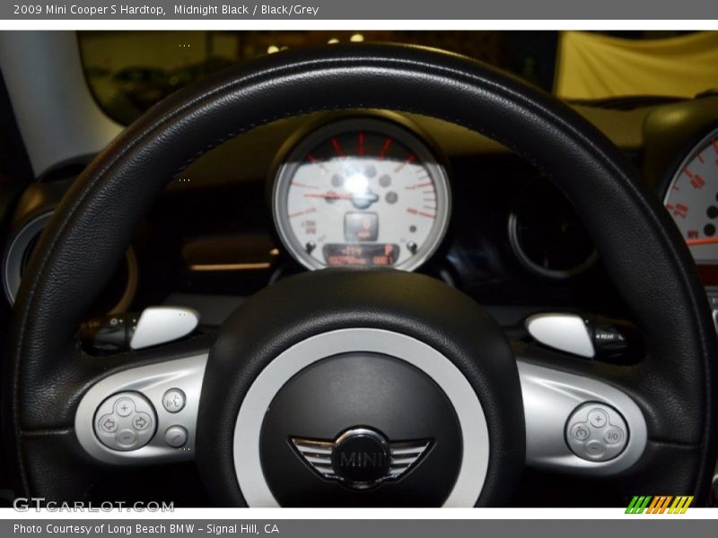 Midnight Black / Black/Grey 2009 Mini Cooper S Hardtop