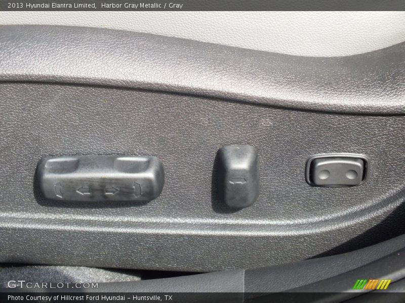 Harbor Gray Metallic / Gray 2013 Hyundai Elantra Limited