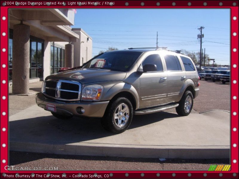 Light Khaki Metallic / Khaki 2004 Dodge Durango Limited 4x4