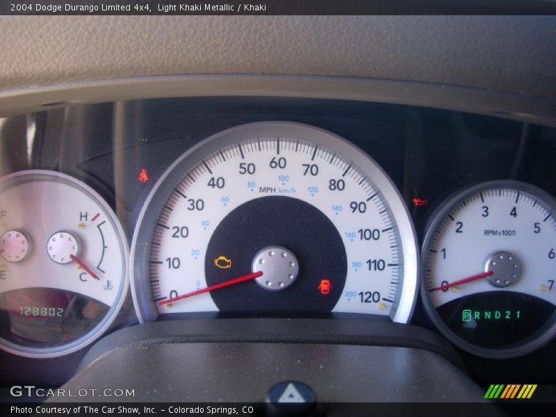 Light Khaki Metallic / Khaki 2004 Dodge Durango Limited 4x4