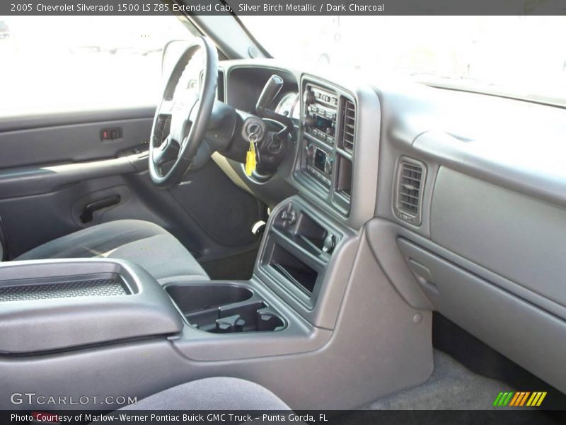 Silver Birch Metallic / Dark Charcoal 2005 Chevrolet Silverado 1500 LS Z85 Extended Cab