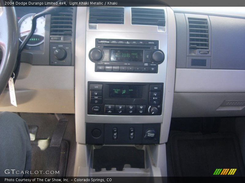 Light Khaki Metallic / Khaki 2004 Dodge Durango Limited 4x4
