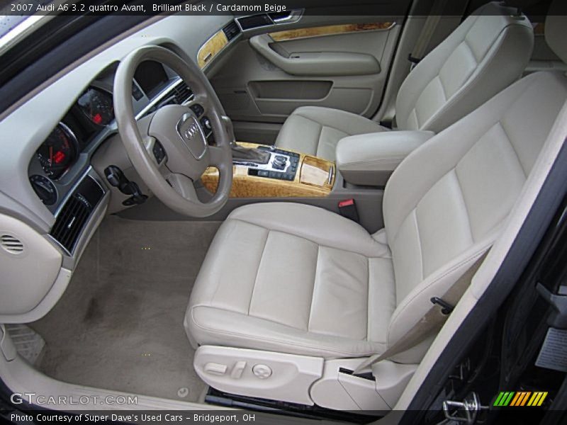 Front Seat of 2007 A6 3.2 quattro Avant