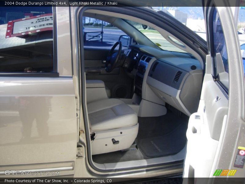 Light Khaki Metallic / Khaki 2004 Dodge Durango Limited 4x4