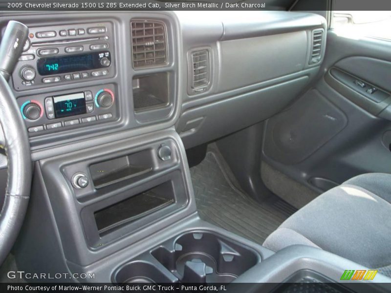 Silver Birch Metallic / Dark Charcoal 2005 Chevrolet Silverado 1500 LS Z85 Extended Cab