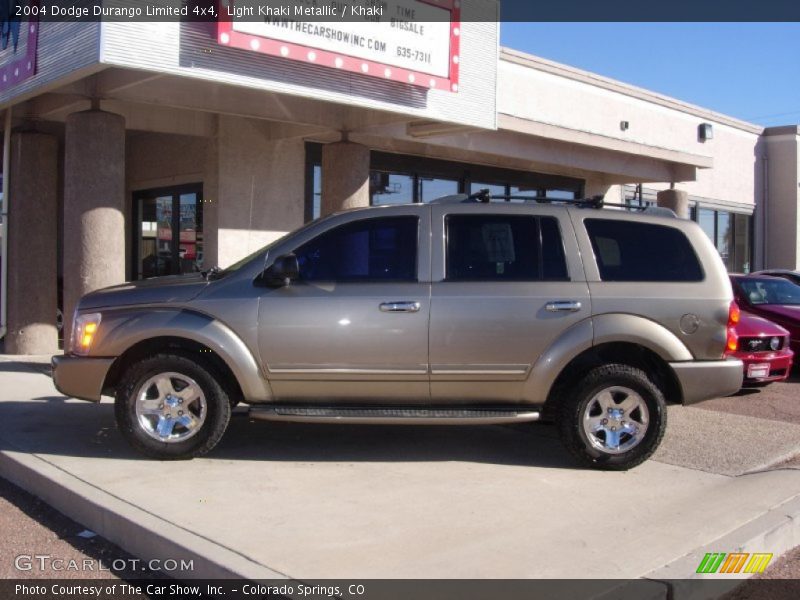 Light Khaki Metallic / Khaki 2004 Dodge Durango Limited 4x4