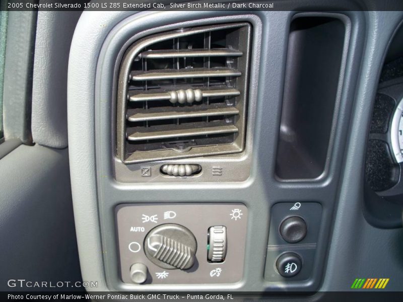 Silver Birch Metallic / Dark Charcoal 2005 Chevrolet Silverado 1500 LS Z85 Extended Cab