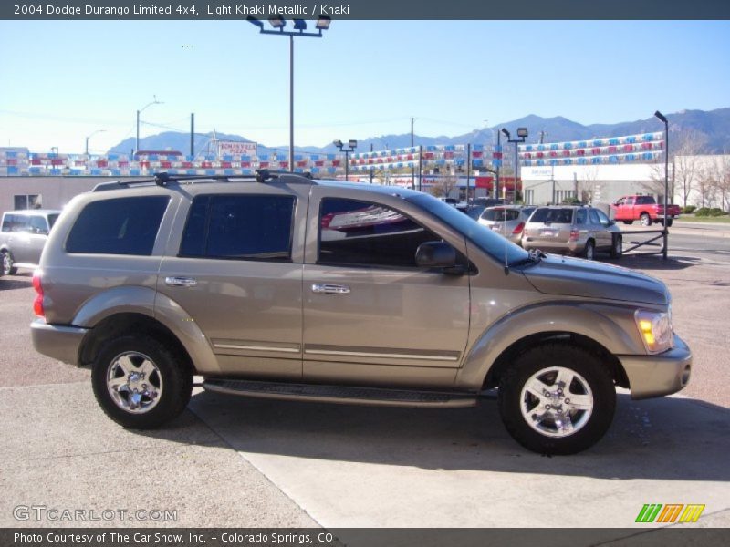 Light Khaki Metallic / Khaki 2004 Dodge Durango Limited 4x4