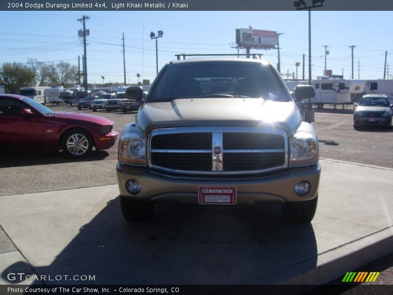 Light Khaki Metallic / Khaki 2004 Dodge Durango Limited 4x4