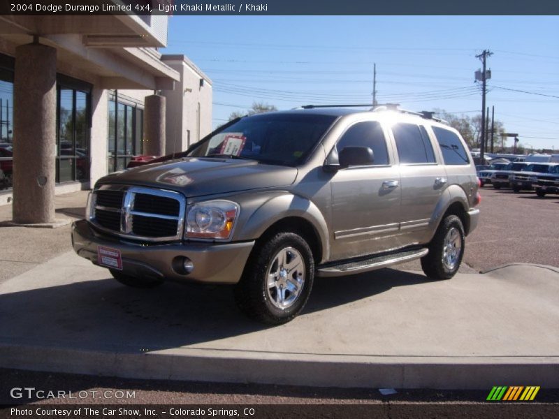 Light Khaki Metallic / Khaki 2004 Dodge Durango Limited 4x4