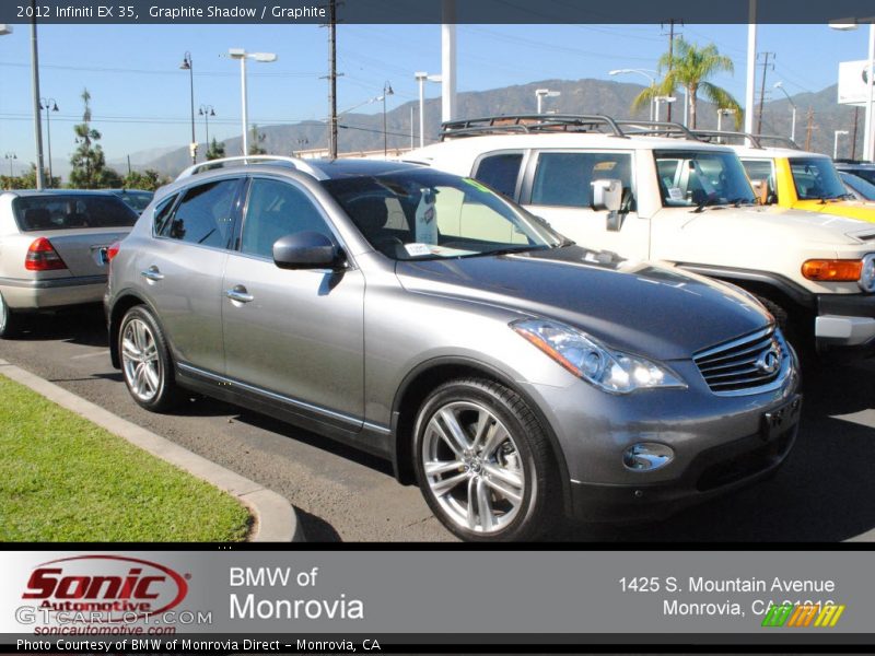 Graphite Shadow / Graphite 2012 Infiniti EX 35