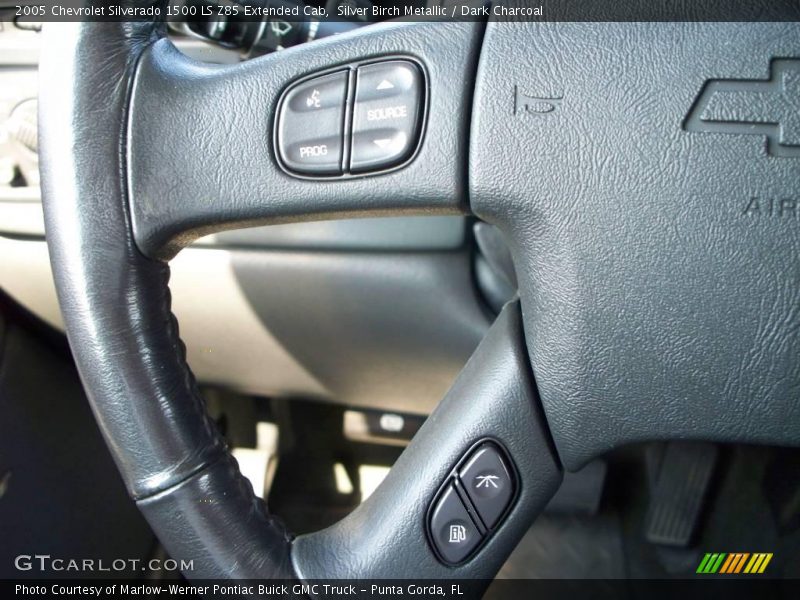 Silver Birch Metallic / Dark Charcoal 2005 Chevrolet Silverado 1500 LS Z85 Extended Cab