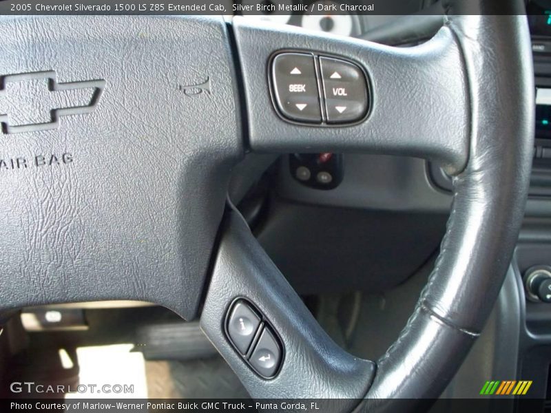 Silver Birch Metallic / Dark Charcoal 2005 Chevrolet Silverado 1500 LS Z85 Extended Cab