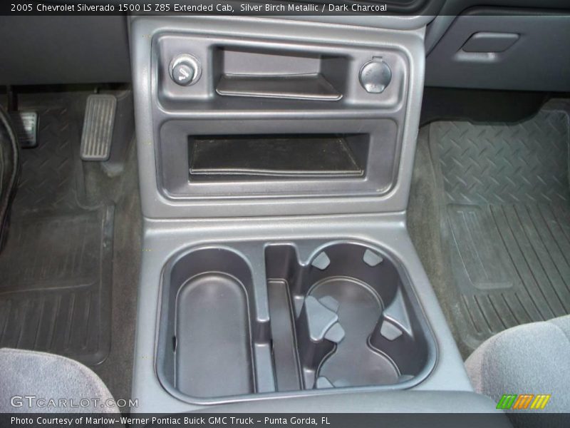 Silver Birch Metallic / Dark Charcoal 2005 Chevrolet Silverado 1500 LS Z85 Extended Cab