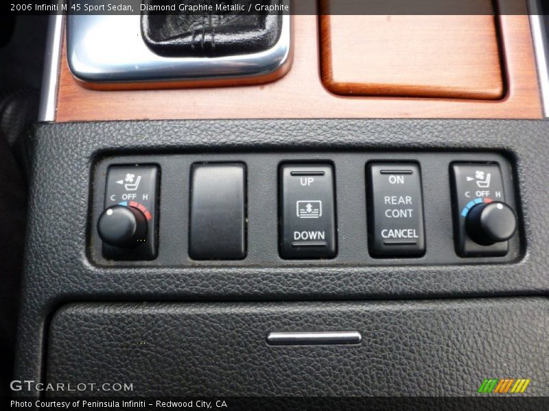 Diamond Graphite Metallic / Graphite 2006 Infiniti M 45 Sport Sedan
